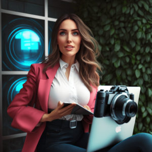 Natalia_Cibele_woman_in_a_futuristic_office_with_a_photo_camera_61e6ef73-9e3a-42f4-97f7-6db660aebd60